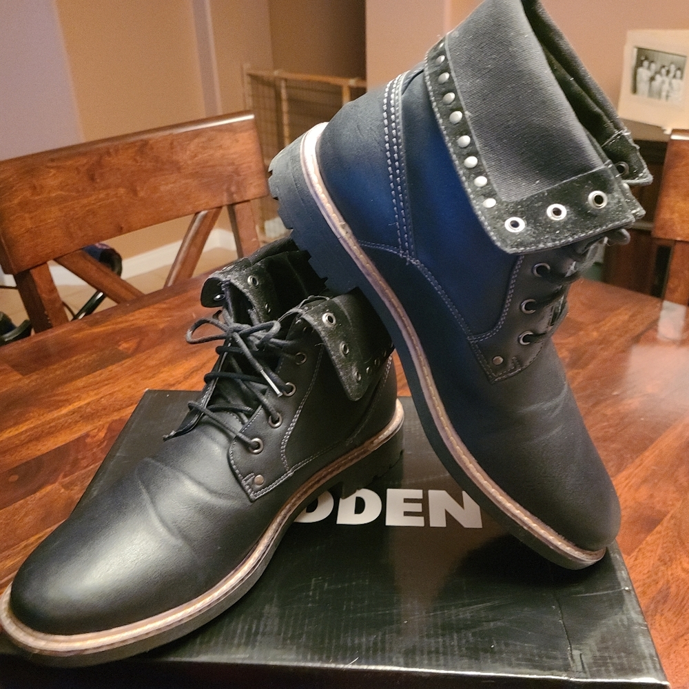 Steve Madden Mylow/Hylow LaceUp Mens Boots 👢